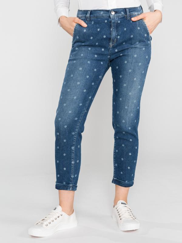Jinsy Jeans GAS Modrá