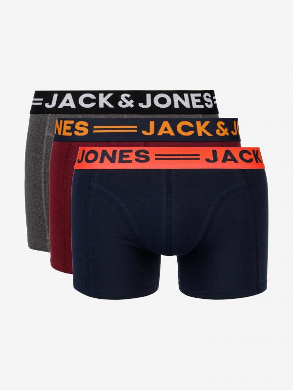 Lichfield Boxerky 3 ks Jack & Jones Barevná