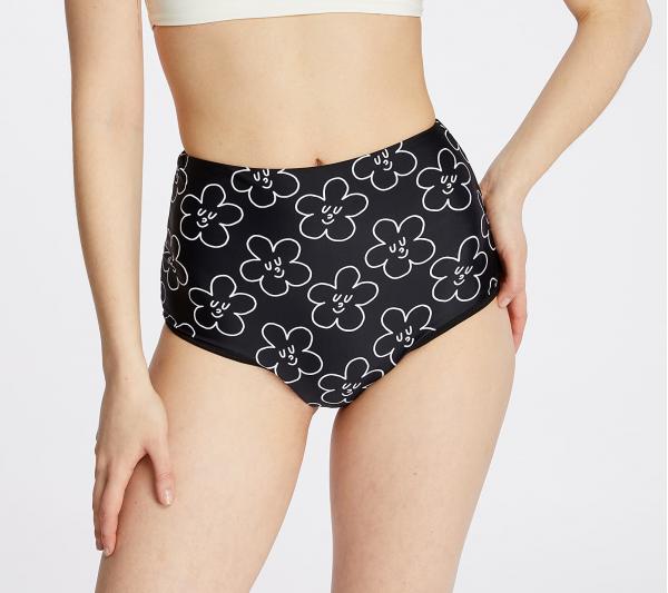 Lazy Oaf Wallflower Bikini Bottoms Black