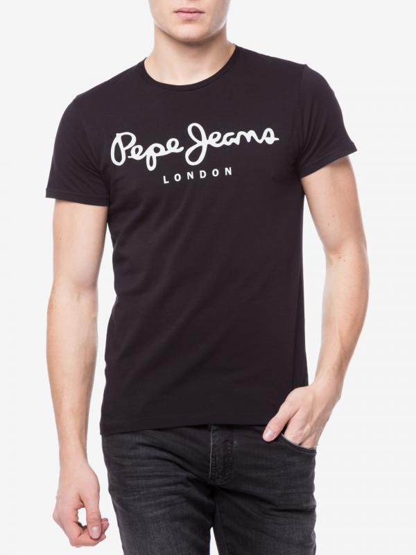 Original Stretch Triko Pepe Jeans Černá
