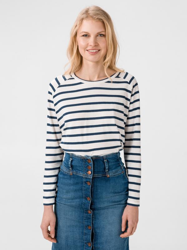 Evelyn Triko Pepe Jeans Modrá