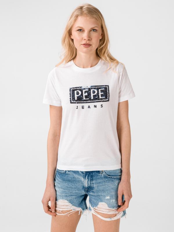 Charis Triko Pepe Jeans Bílá
