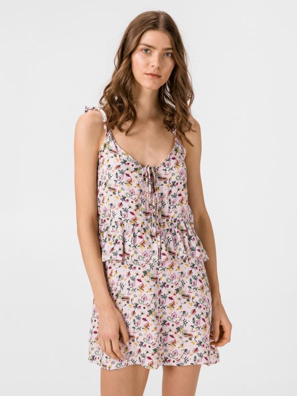 Individuosa Šaty Pepe Jeans Béžová