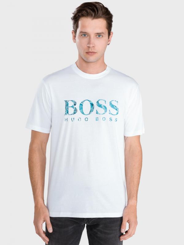 Teecher 4 Triko BOSS Bílá