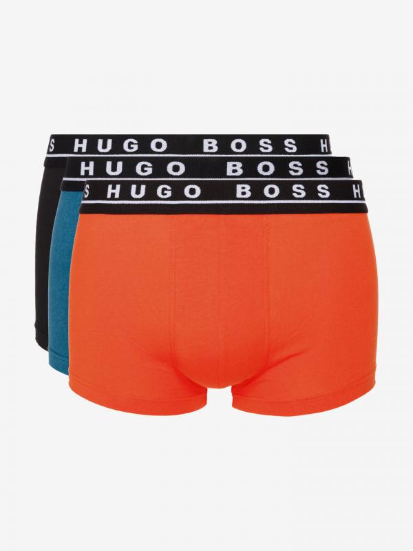 Boxerky 3 ks BOSS Černá