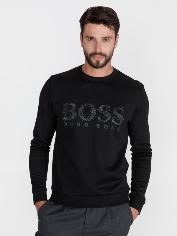 Salbo Iconic Mikina BOSS Černá