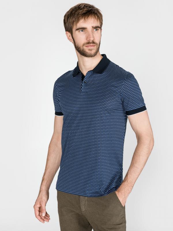 Phillipson 63 Polo triko BOSS Modrá