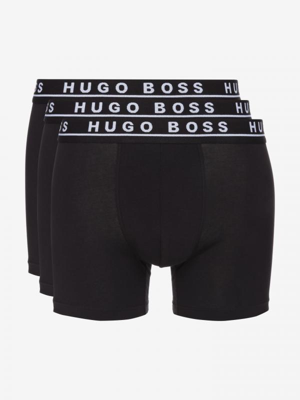 Boxerky 3 ks BOSS Černá