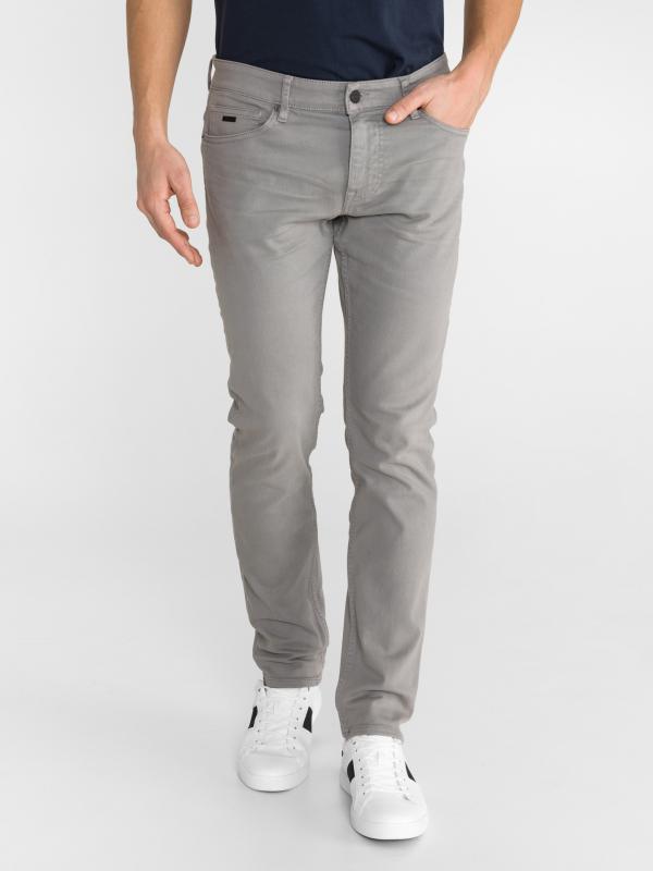 Delaware Jeans BOSS Šedá