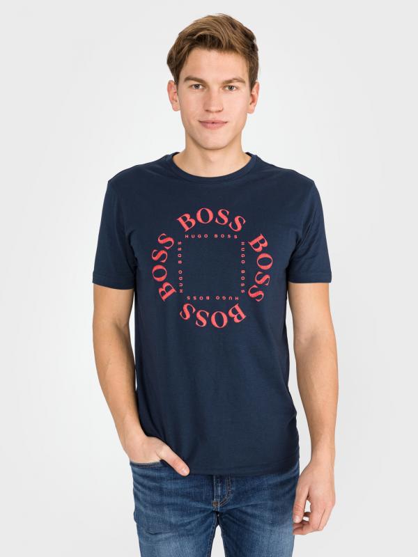 Triko BOSS Modrá