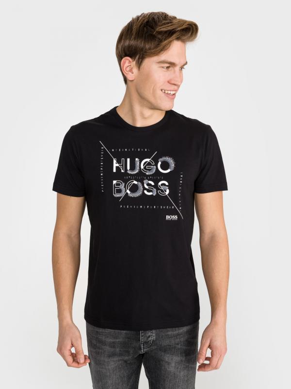 Tee 2 Triko BOSS Černá