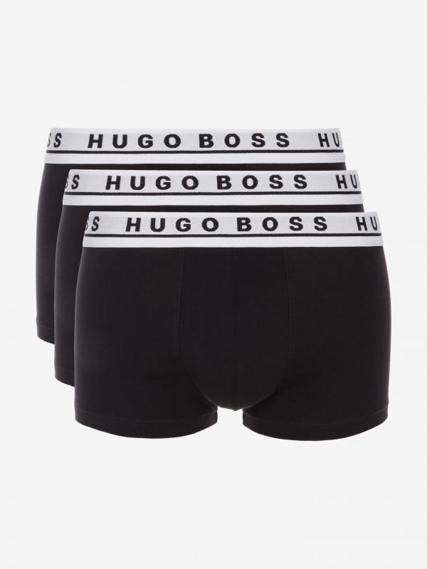 Boxerky 3 ks BOSS Černá