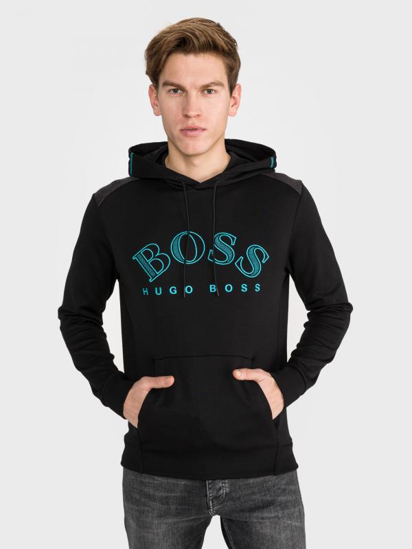 Soody Mikina BOSS Černá
