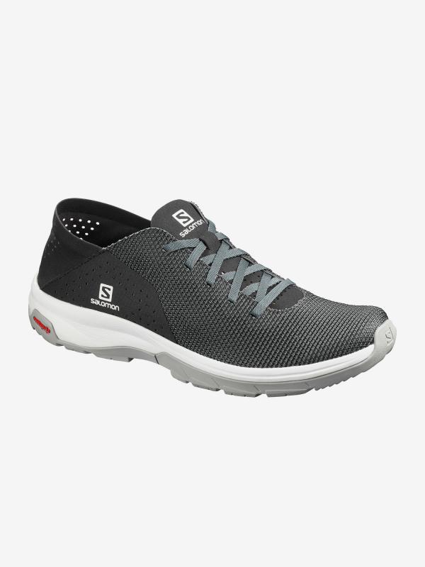 Boty Salomon Tech Lite Quiet Shade/Black/Alloy Šedá