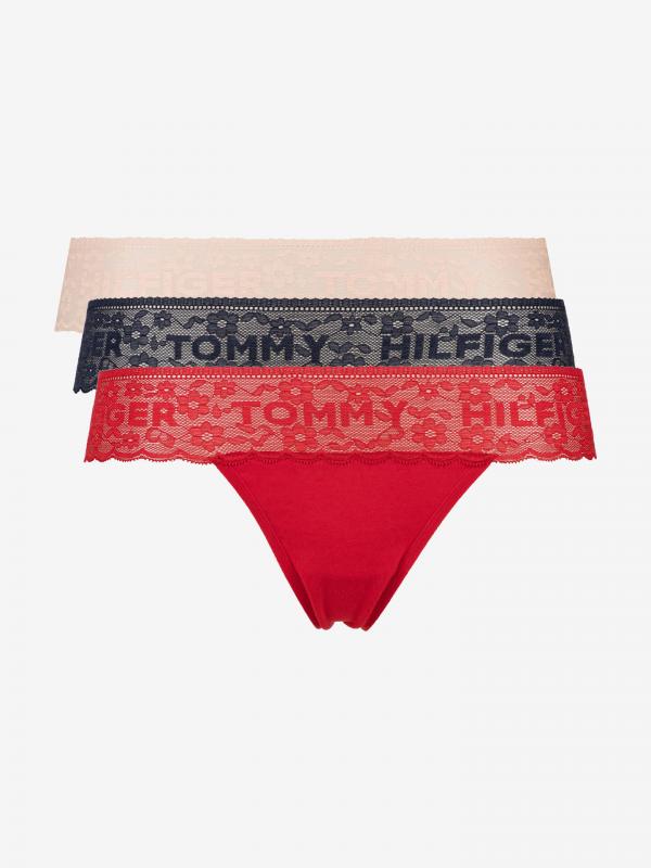 Kalhotky 3 ks Tommy Hilfiger Modrá
