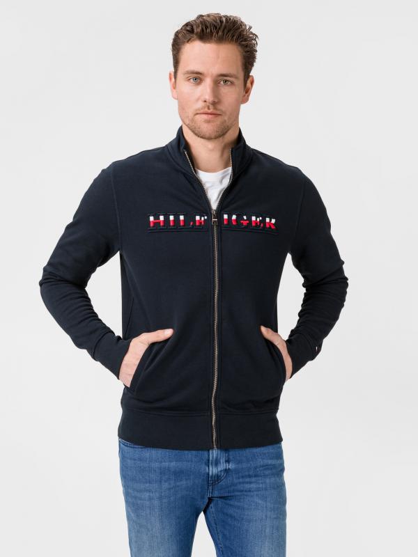 Mikina Tommy Hilfiger Modrá