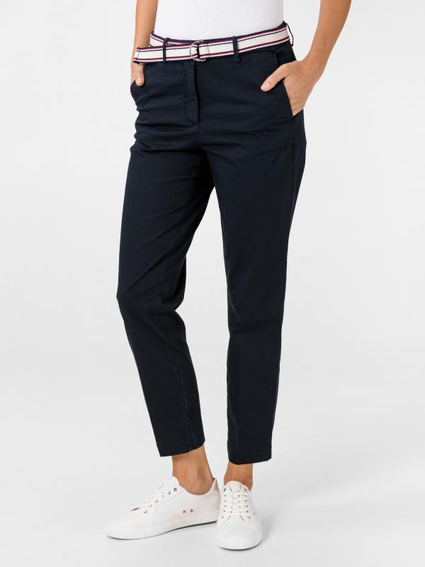 Kalhoty Tommy Hilfiger Modrá