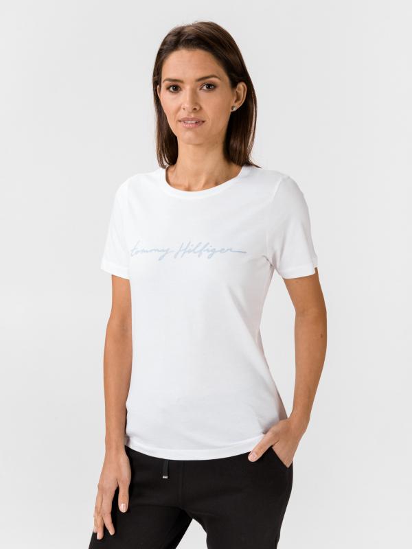 Alissa Triko Tommy Hilfiger Bílá