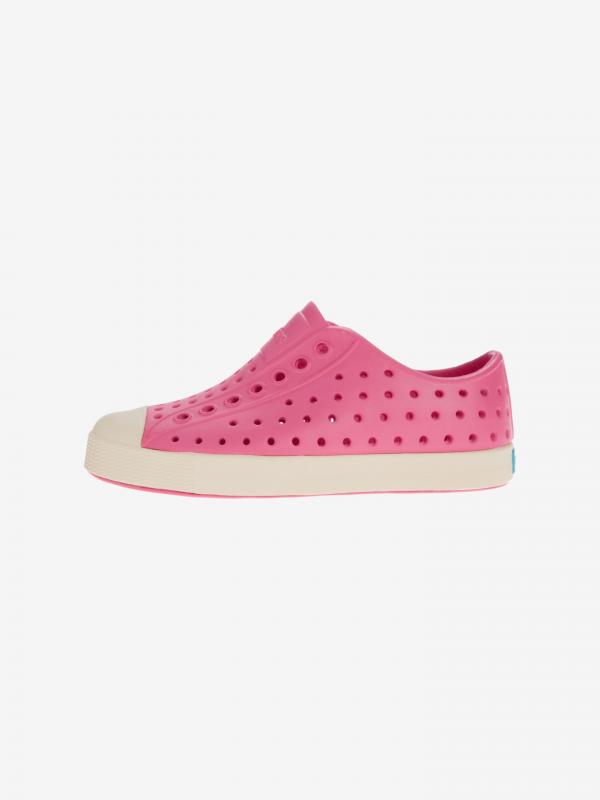 Jefferson Slip On dětské Native Shoes Růžová