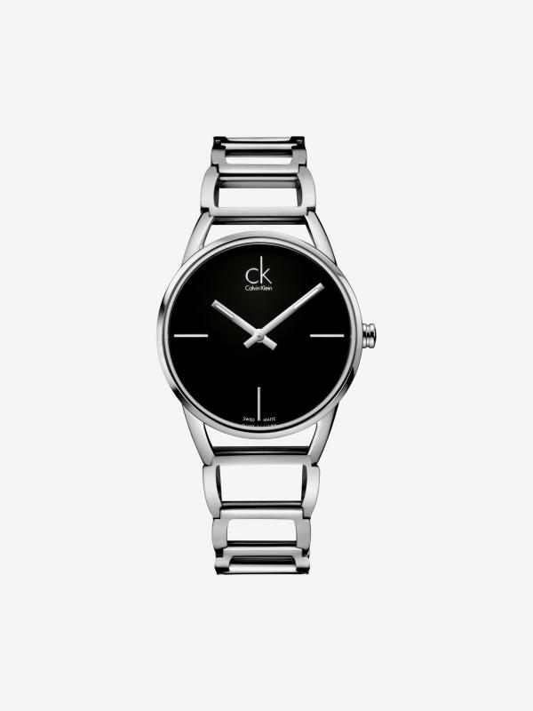 Stately Hodinky Calvin Klein Stříbrná