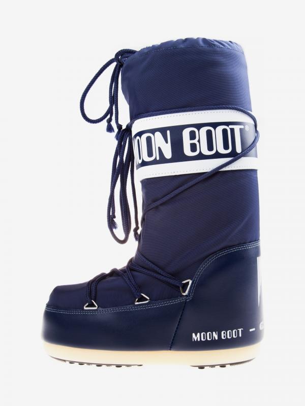 MB Nylon Sněhule Moon Boot Modrá