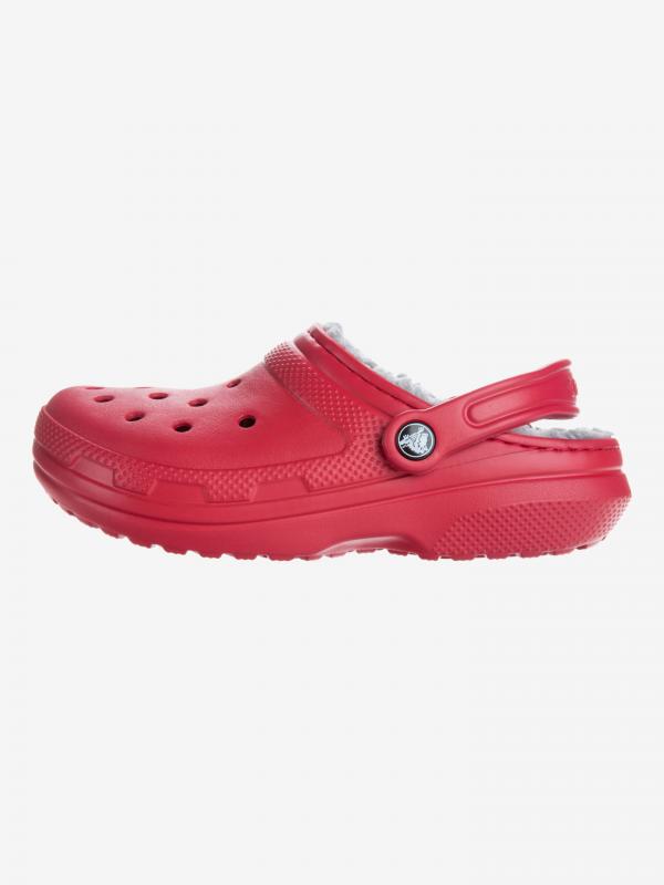 Classic Fuzz Lined Clog Crocs Crocs Červená