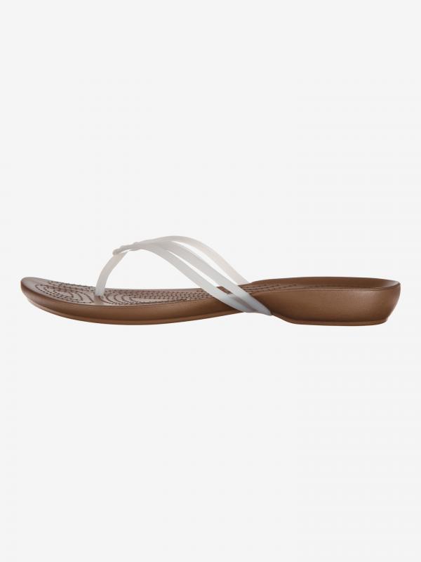 Isabella Žabky Crocs Bílá