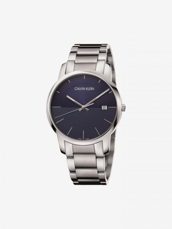 City Hodinky Calvin Klein Stříbrná