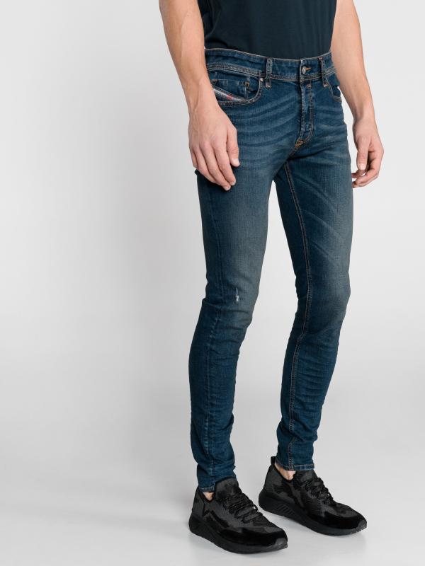 Sleenker Jeans Diesel Modrá