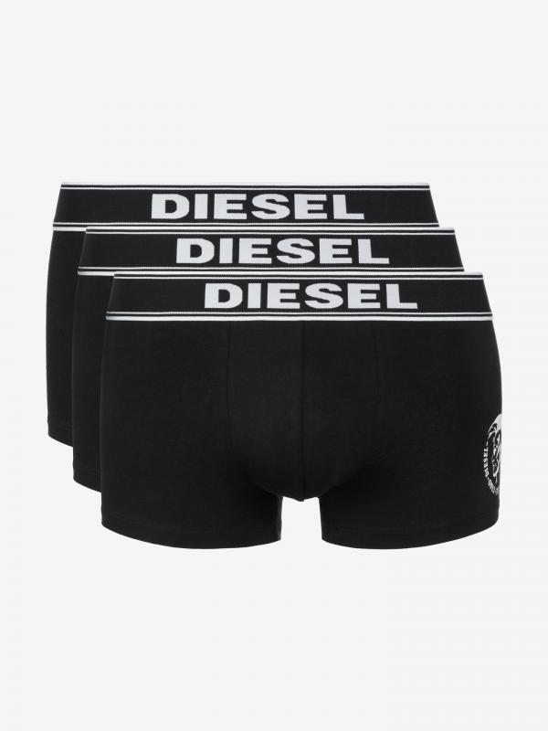 Boxerky 3 ks Diesel Černá