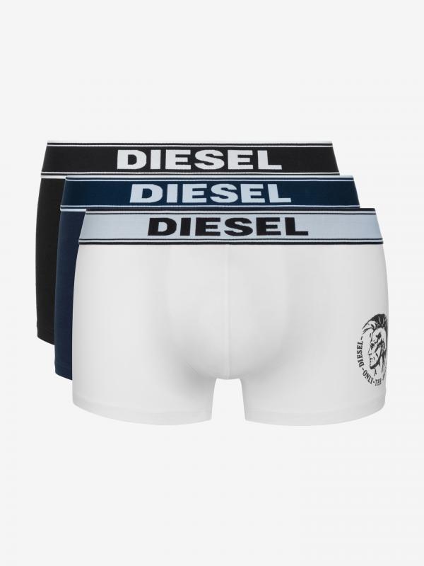 Boxerky 3 ks Diesel Černá