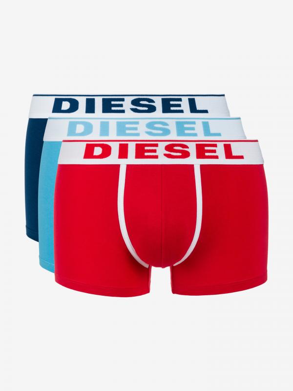 Boxerky 3 ks Diesel Modrá