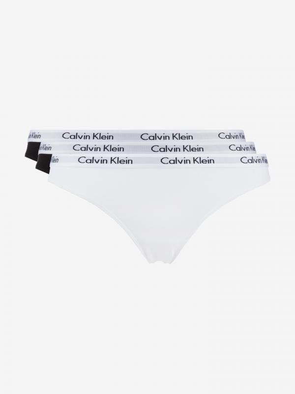 Kalhotky 3 ks Calvin Klein Černá