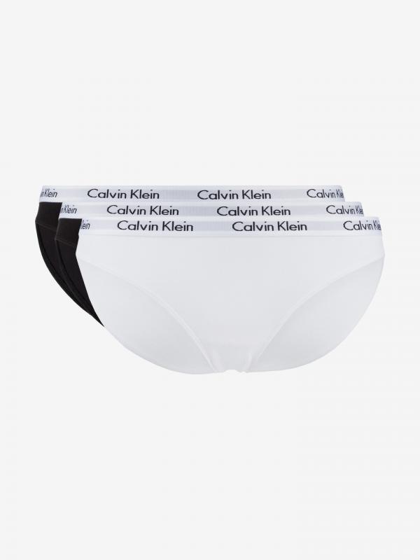 Kalhotky 3 ks Calvin Klein Černá