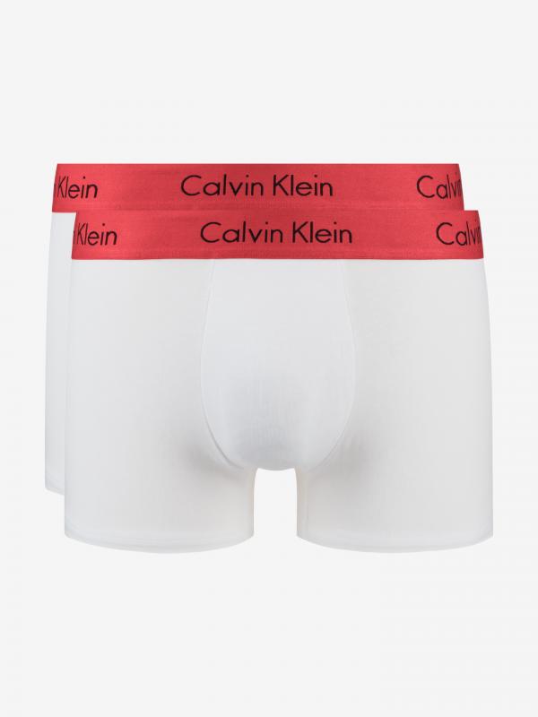 Boxerky 2 ks Calvin Klein Bílá
