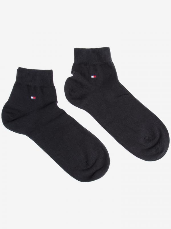Ponožky 2 páry Tommy Hilfiger Černá