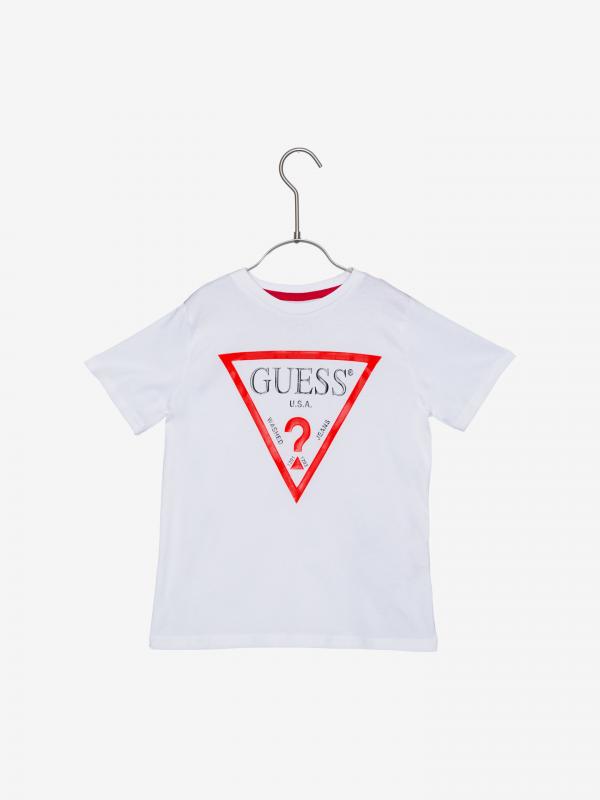 Triko dětské Guess Bílá