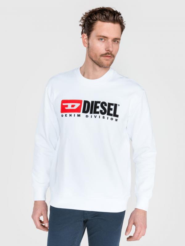 Division Mikina Diesel Bílá