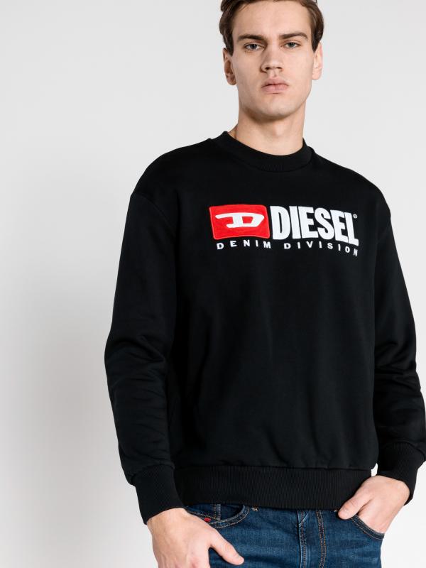 Division Mikina Diesel Černá