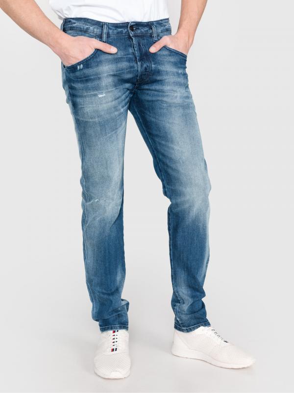 D-Bazer Jeans Diesel Modrá