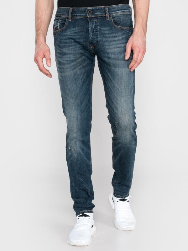 Sleenker Jeans Diesel Modrá