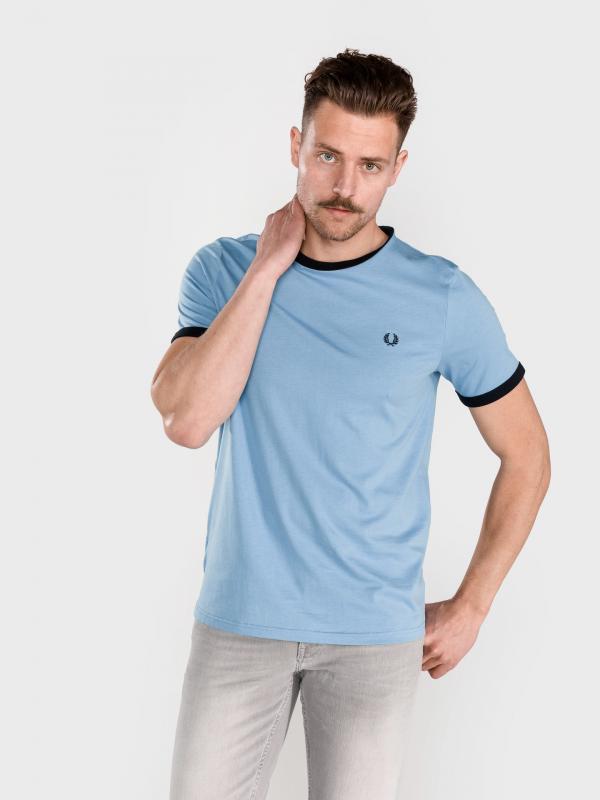 Ringer Triko Fred Perry Modrá