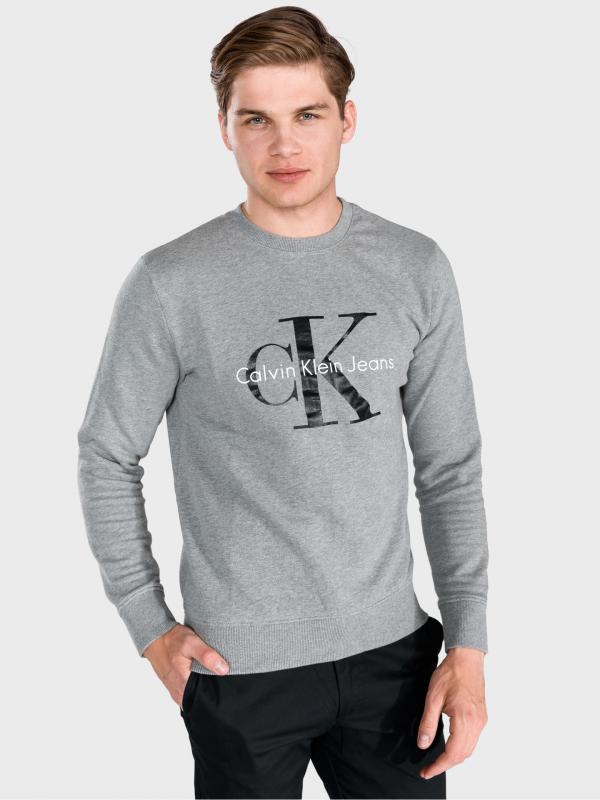Mikina Calvin Klein Šedá