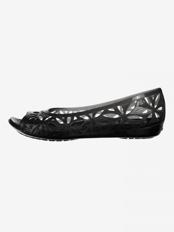 Isabella Jelly II Baleríny Crocs Černá