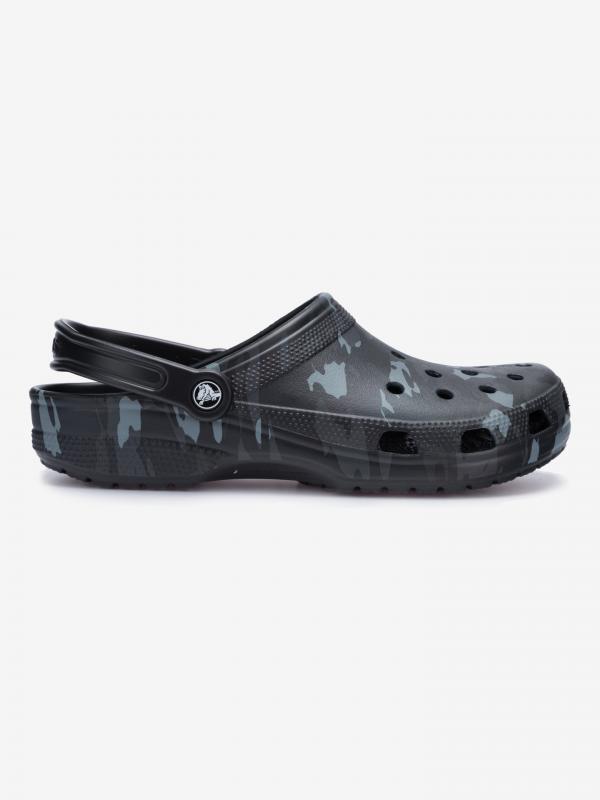 Classic Seasonal Graphic Clog Crocs Crocs Černá