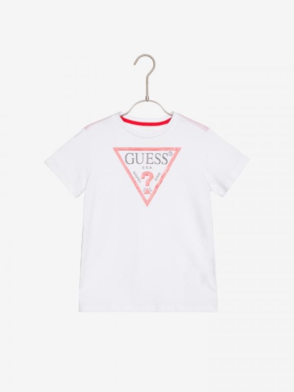 Triko dětské Guess Bílá
