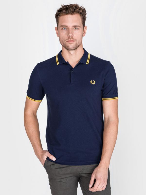 Polo triko Fred Perry Modrá