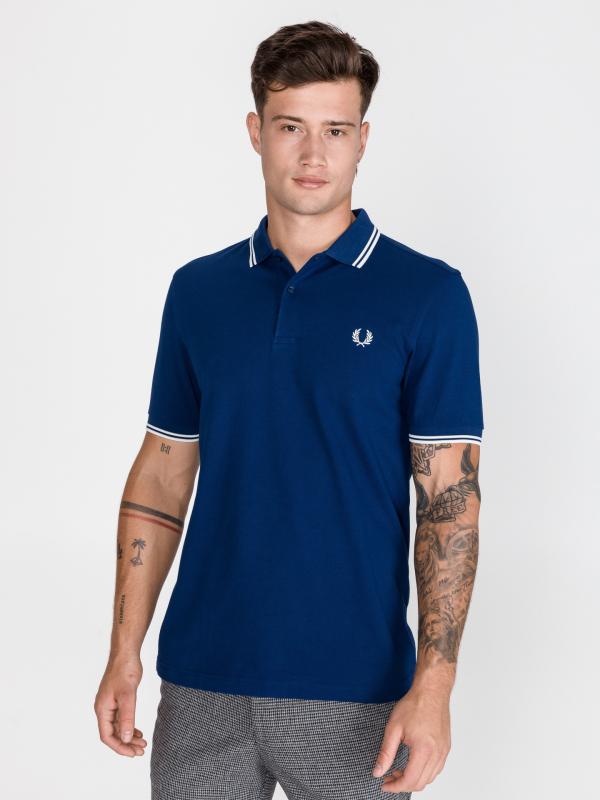 Polo triko Fred Perry Modrá