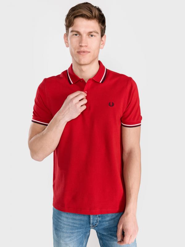 Polo triko Fred Perry Červená