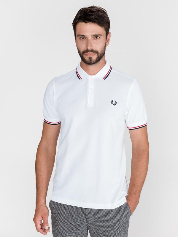 Polo triko Fred Perry Bílá